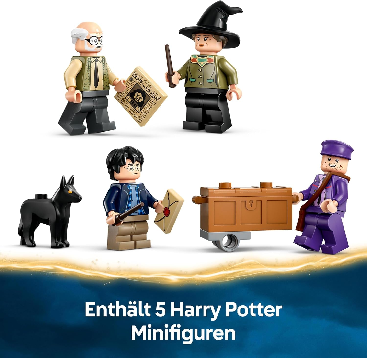 LEGO Harry Potter avonturen met de reizende ridder bouwset met 5 minifiguren, waaronder Ernie Prang, Stan Shunpike en Padfoot Bus speelgoed voor Wizarding World-fans jongens en meisjes vanaf 8 jaar 76446 Bouwsets Beuche in LEGO-Store