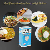 ‎Risera Campanini Risotto Rijst 500 g – Italiaanse Risotto Rijst, Arborio Riso Rijst, Romige Risotto