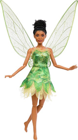 Disney Peter Pan en Wendy Tinker Bell pop met beweegbare vleugels en groene jurk Op film geïnspireerd cadeau voor kinderen om scènes na te spelen of eigen avonturen te beleven HNY37