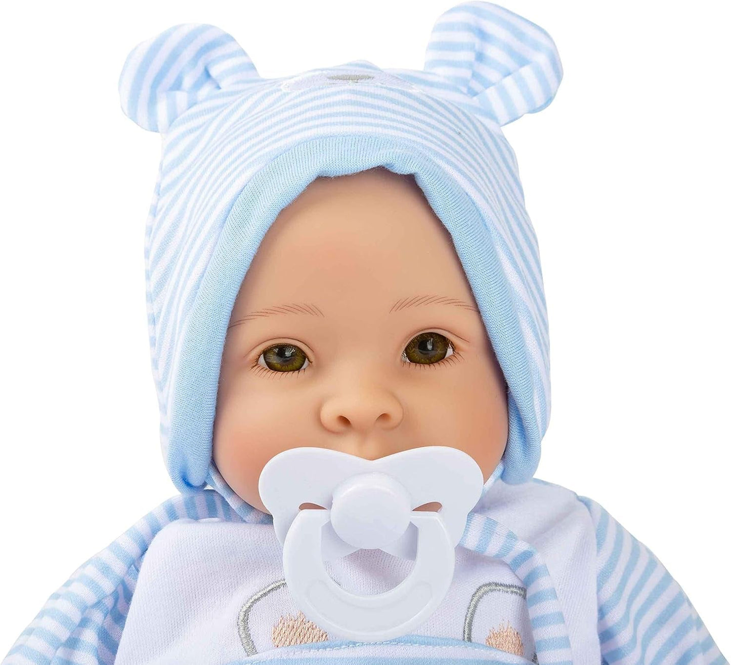 Small Foot Lukas pop, inclusief afneembare kleding, speen en zacht dekentje, rollenspel, 11238