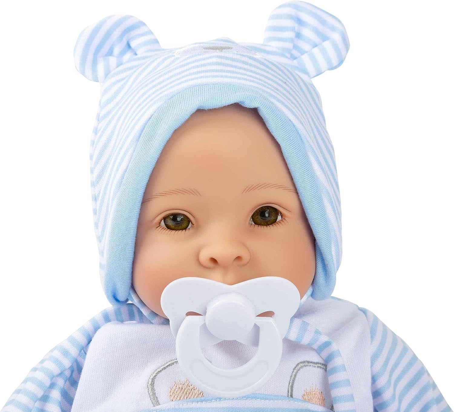 Small Foot Lukas pop, inclusief afneembare kleding, speen en zacht dekentje, rollenspel, 11238
