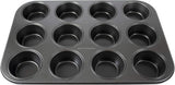Dr. Oetker Muffinform 12-Er Mini Ø 7 Cm, Cupcakevorm voor veilige muffins, Muffinblech Mit Antihaftbeschichtung, Menge: 1 Stück Vormen en bakplaten Naty Shop