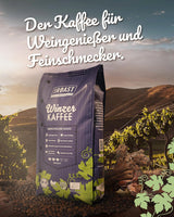 Blank Roast - BIO Winzer Kaffee 1000g - schonend mit Pfälzer Rebholz geröstet - ganze Kaffee-Bohnen aus Peru - 100% Arabica Röstung - schokoladig & nutig - säurearm
