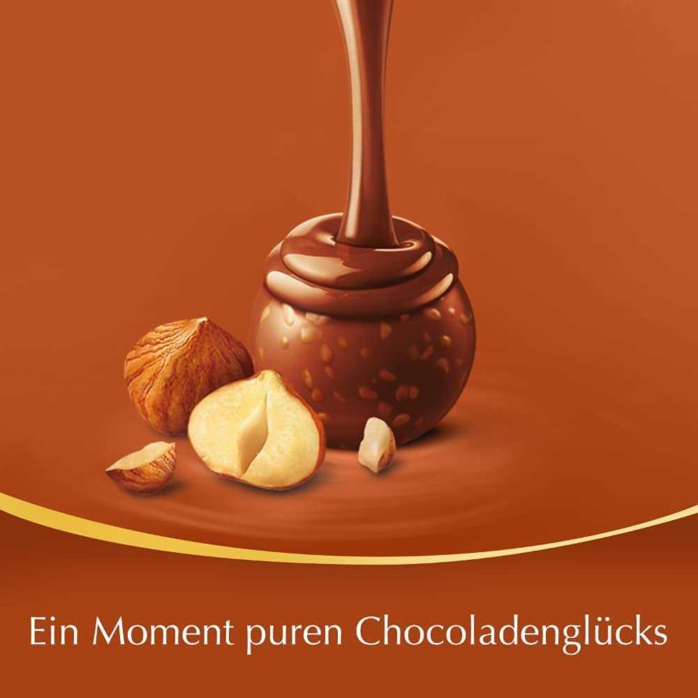LINDOR chocoladebolletjes met hazelnoten, zak 1 kg + Johnnie Walker Sherryvat 0,7 liter