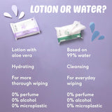 Naïf Plastikfreie Feuchttücher 864 Stück (16Er X 54 Feuchttücher) - Pflege Für Babypo, Körper Und Gesicht - 99% Aus Wasser - 0% Parfum en Alkohol - Nachhaltige Feuchttücherbox Eukalyptus Sensitiv Naty Shop