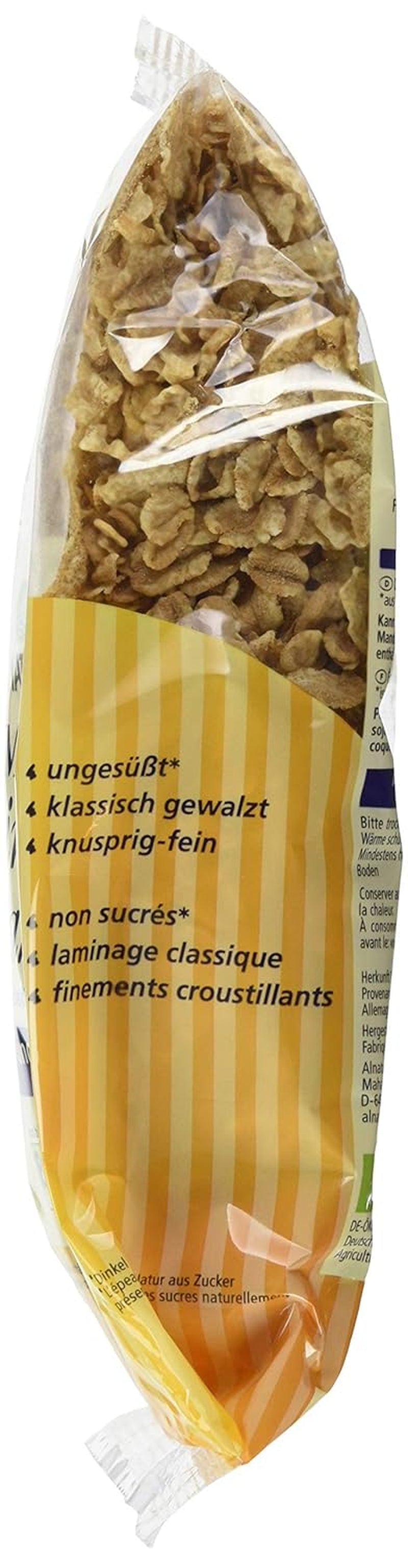 Mini Speltvlokken - Biologische kwaliteit - Ongezoet, Krokant - Ontbijt, 175g