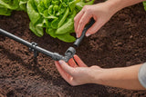 Gardena Micro-Drip-irrigatiesysteem L-stuk 13 mm (1/2"): pijpconnector voor het omkeren van 13 mm toevoerleidingen, gereedschapsloze montage, herbruikbaar (13202-20)