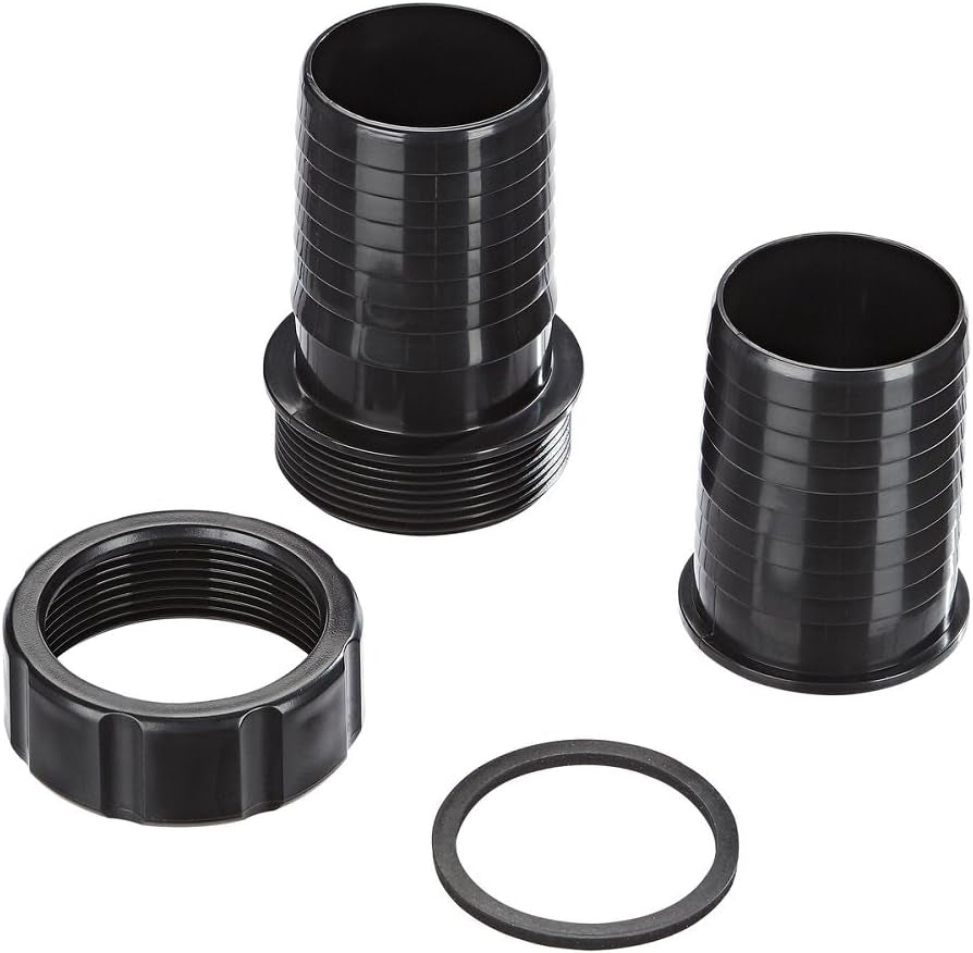 Slangpilaar Oase 2", zwart - gemaakt van PVC materiaal, voor het aansluiten van slangen van 2", diameter 50 cm