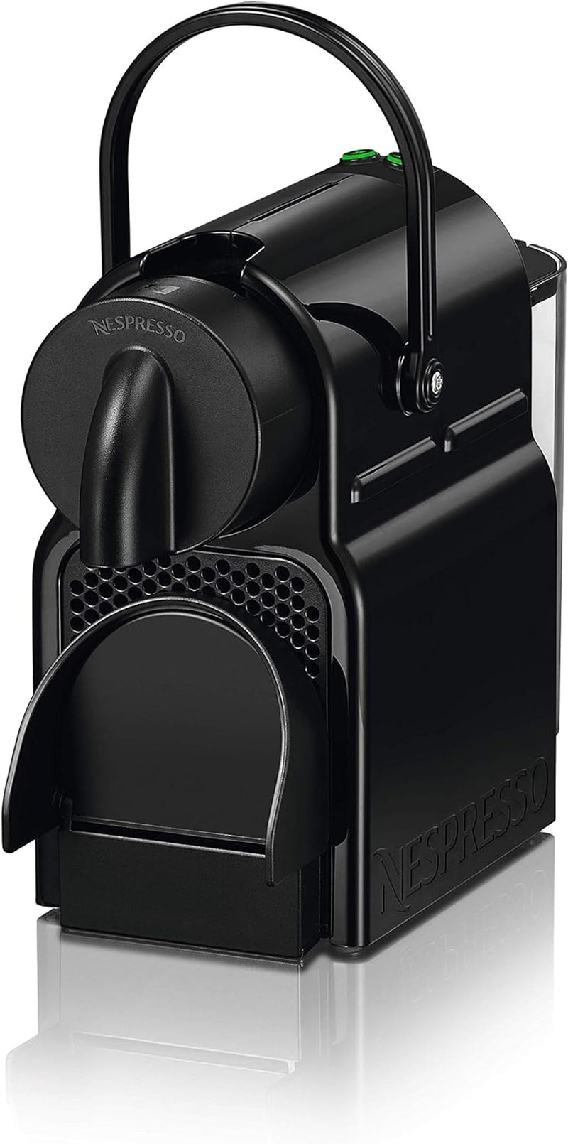 Nespresso capsule-espressomachine De'Longhi EN 80.B Inissia, hogedrukpomp en energiebesparende functie, automatische uitschakeling na 9 minuten, kopjesvolume voor espresso en lungo, watertank van 0,7 l, zwart