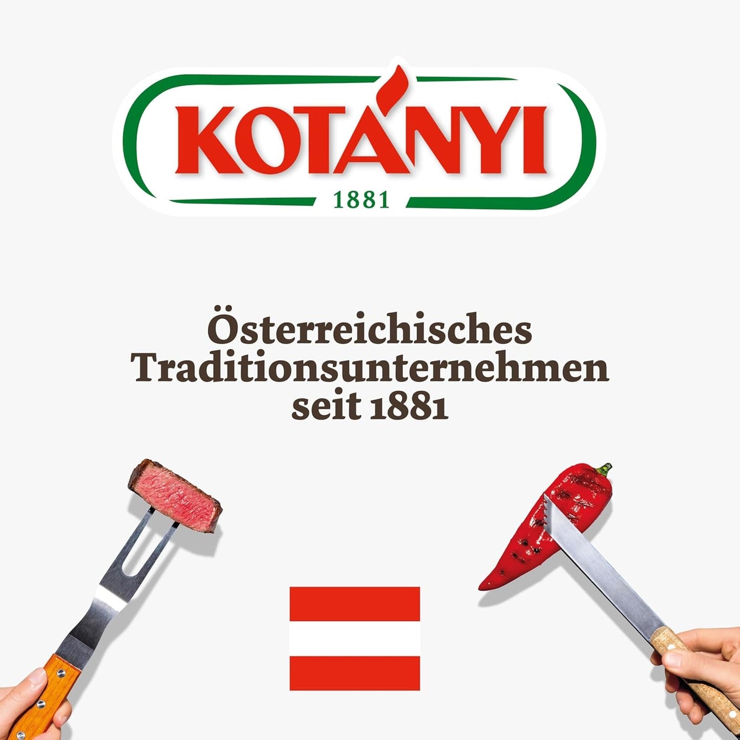 KOTÁNYI Grill Spices Gift Set - 6er Carrier - Cadeaus voor mannen - Grill Zubehör & Spice Set für jedes BBQ - Grill Zubehör inkl. Magic Dust - [Jetzt Geburtstagschenken für Männer bestellen!]