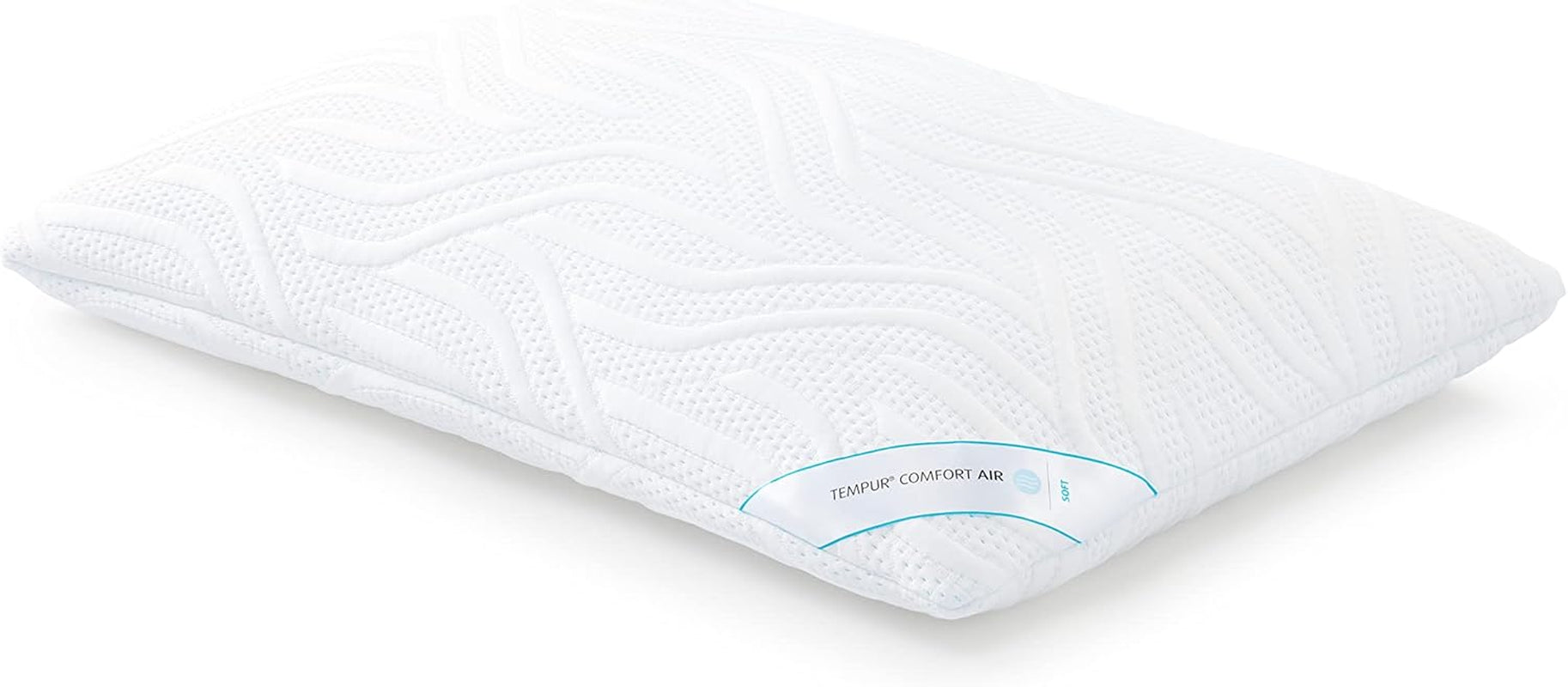TEMPUR Comfort Air Medium slaapkussen, Ademend kussen voor elke slaappositie, OEKO-TEX MADE in GREEN, gemiddelde stevigheid, 40 X 80 Cm Naty Shop Standaard kussens Zacht