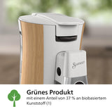 Espressomachine met PHILIPS Senseo Select capsules - Intensity Plus, met Memo-functie voor 3 koffiespecialiteiten, Crema Plus, ecologisch product, hoge kwaliteit, zijdewit (CSA240/05)