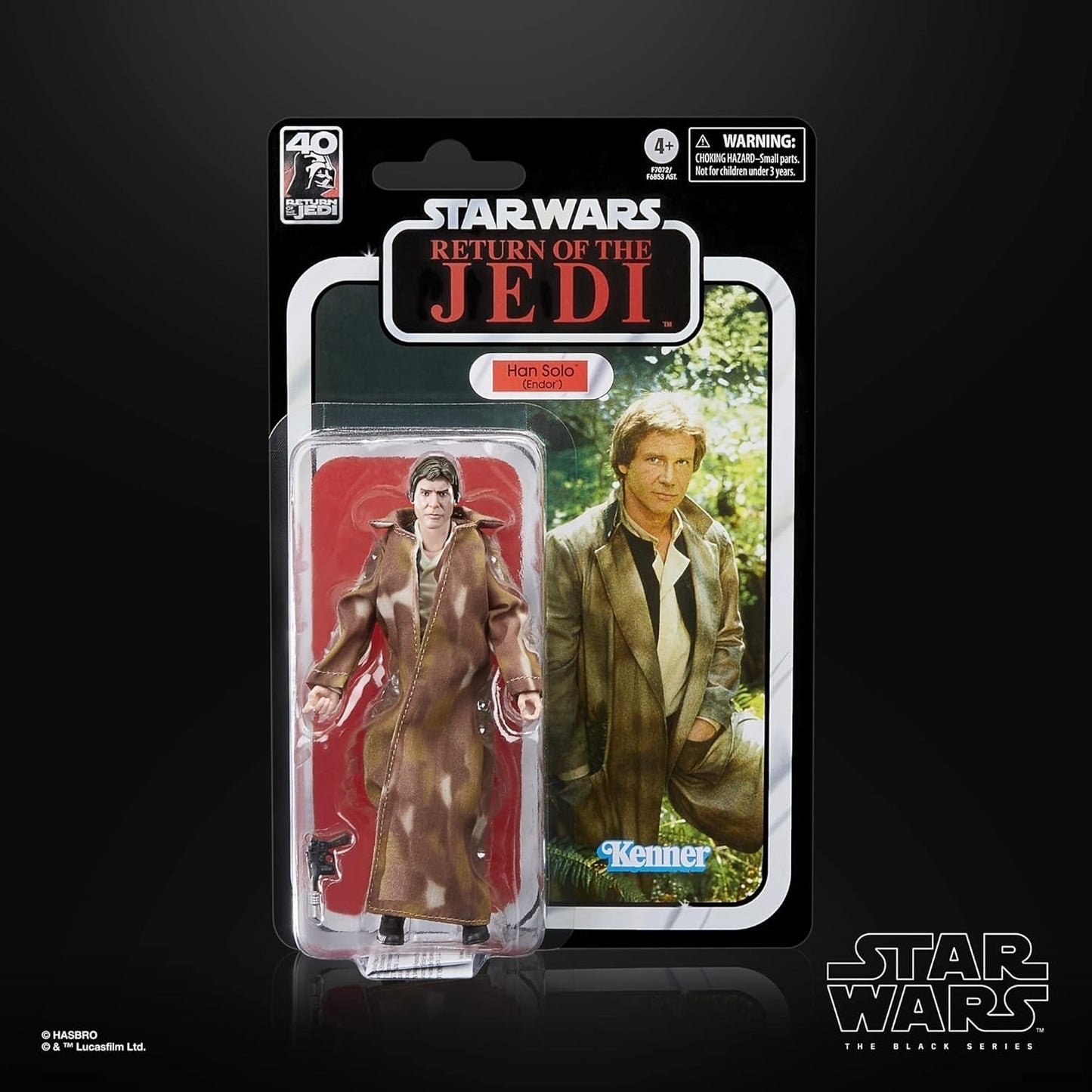 Star Wars Black Series Han Solo, 15 cm hoog actiefiguur Zu Wars: The Return of the Jedi Knight Actiefiguren Naty Shop