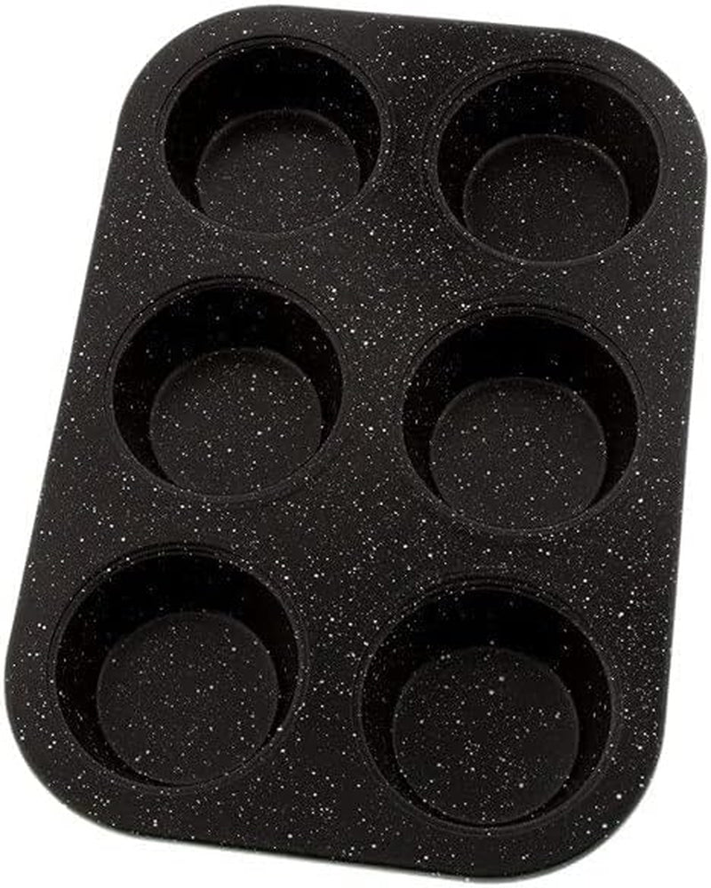 Pradel Excellence - Vorm voor 6 muffins, koolstofstaal, antiaanbaklaag Vormen en bakplaten Naty Shop
