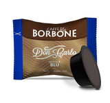 Caffè Borbone Kaffee Kapseln Don Carlo, Blue Mischung - 100 stück & Kaffee Kapseln Don Carlo, Rote Mischung - 100 stück - Compatibel met Kaffeemaschinen der Marke Lavazza®* A Modo Mio®*