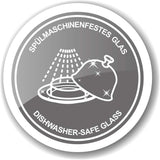 EDZARD eendenjampot (Ø 10 cm) gemaakt van zilver en glas - Doos en lepel - Kom, suikerpot, kaas - Jampot met deksel, opbergruimte met deksel, geschenkdoos met slot