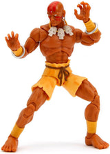 Jada Toys Street Fighter Figuur Guile (15 Cm) - Street Fighter 2: The Final Challengers Verzamelbare beweegbare actiefiguur met afwisselend hoofd, handen en accessoires, leeftijd 13+ Actiefiguren Naty Shop Dhalsim