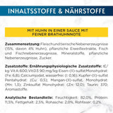 Gourmet Perle Delight kattennatvoer in saus met kip, verpakking van 26 (26 x 85 g)