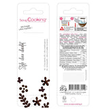 Scrapcooking - Bruine chocoladepen - Chocolade schrijfsuiker 25 g - Eetbare decoratieve suikerpen - Schrijven en tekenen - Etikettering van fondant, glazuur, cakes - 6801
