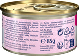 Vitakraft Poésie Mousse, kattennatvoer, luchtig schuim, met zalm, zonder toegevoegde suiker of granen (12 x 85 g)