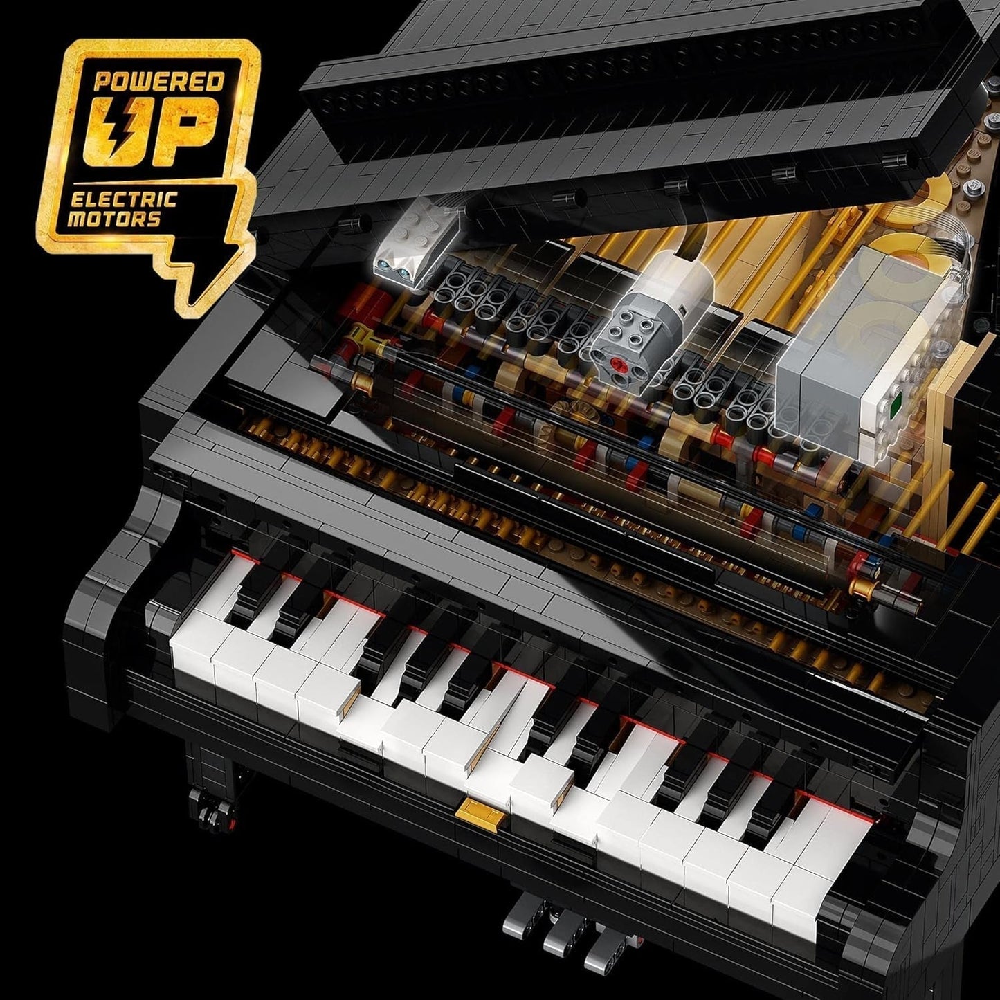 LEGO Ideas concertvleugel (21323); Bouwset; Je eigen concertpiano; Geweldig modelbouwproject voor de getalenteerde pianist, muzikant, muziekliefhebber of hobbyist (3.662 stuks) Bouwsets Besuche den LEGO-Store
