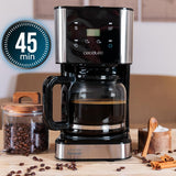 Espresso met filter Cecotec Coffee 66 Drop and Touch, vermogen 950 W, 1,5 L, 12 kopjes, touchscreen, glazen karaf, 24-uurs timer, 6 schakelaars, herbruikbaar gaasfilter