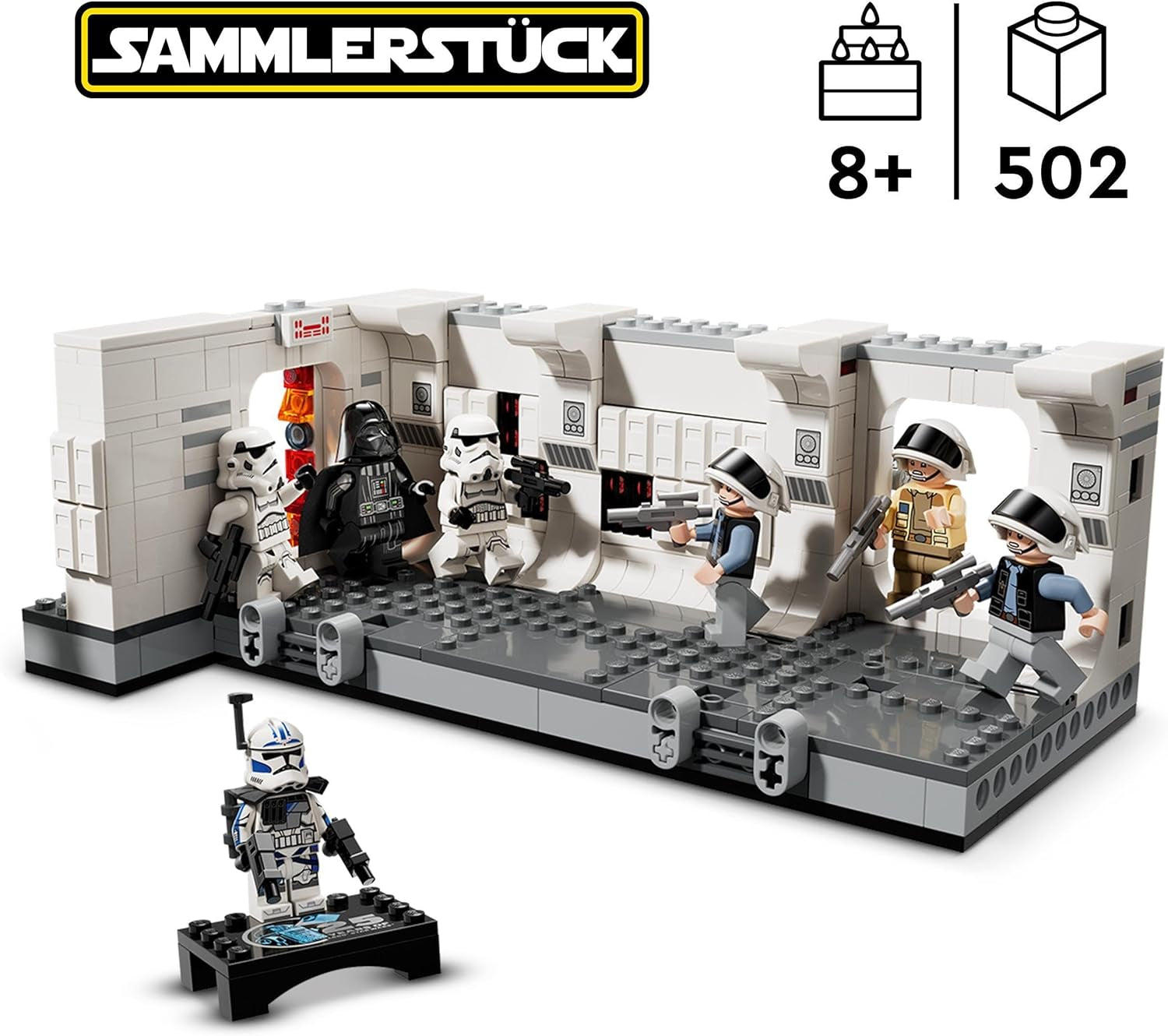 LEGO Star Wars Tantive IV Boarding, A New Hope Movie bouwspeelgoed, verzamelbare fantasiespeelset, cadeau-idee voor jongens en meisjes vanaf 8 jaar en verzamelaars 75387 Bouwsets Beuche in LEGO-Store