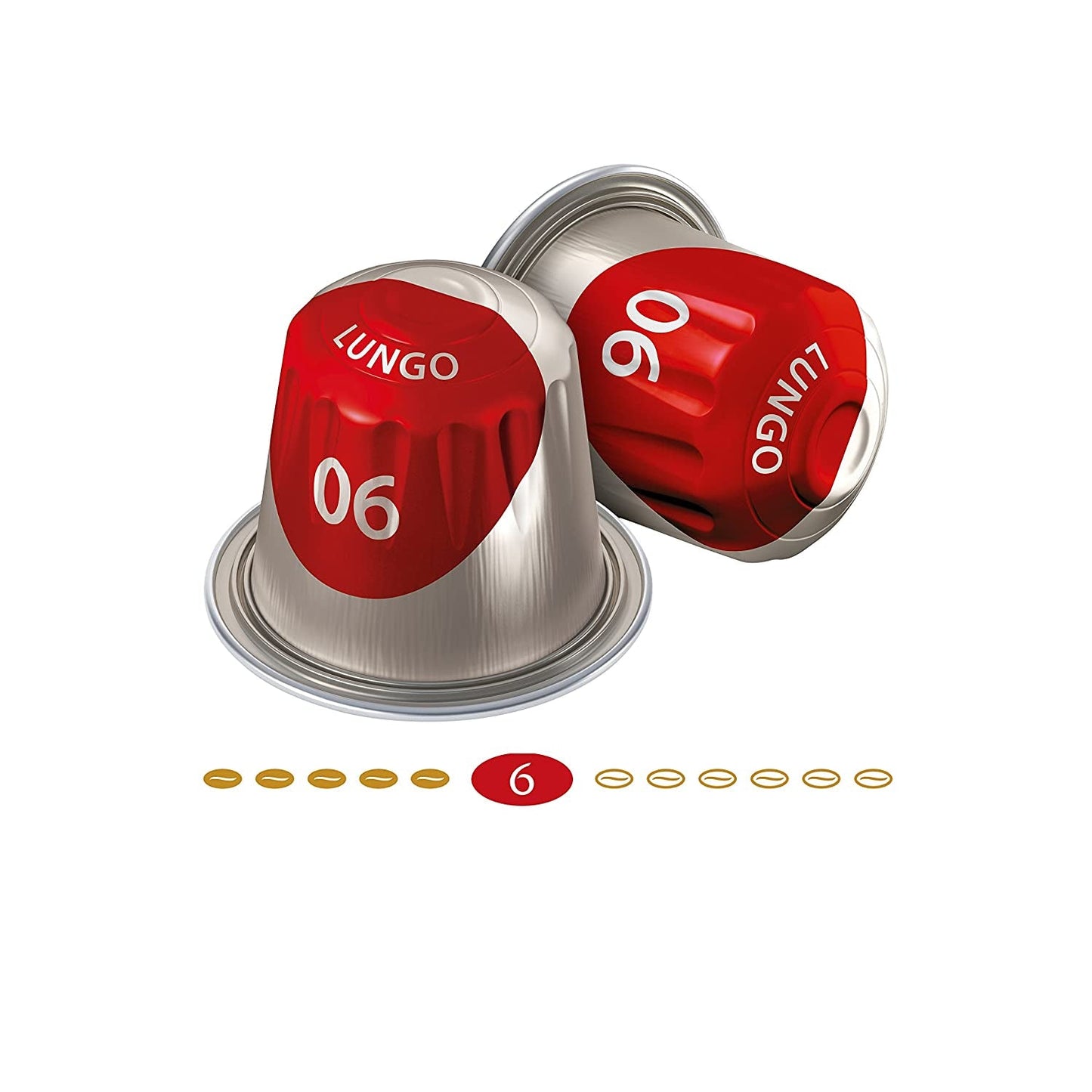 Jacobs Kaffeekapseln Lungo Classico, Megapack XXL, Intensität 6/12, 5 x 40 Getränke, Nespresso* compatibel Kaffee Kapseln, 200 Kapseln