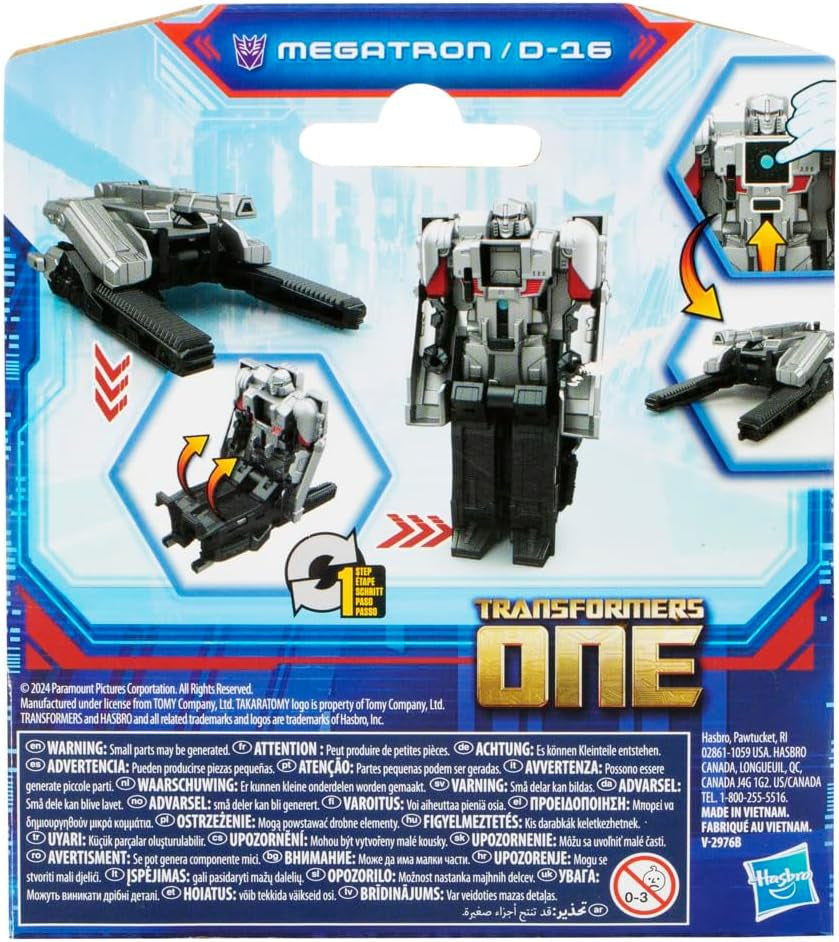Transformers: Eén COG Changer Megatron (D-16) Actiefiguur Actiefiguren Naty Shop