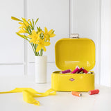 Wesco 235 001 Mini Grandy broodmand 17 x 18 x 12 cm (L/B/H) roze, RVS Voedselbewaardozen Naty Shop