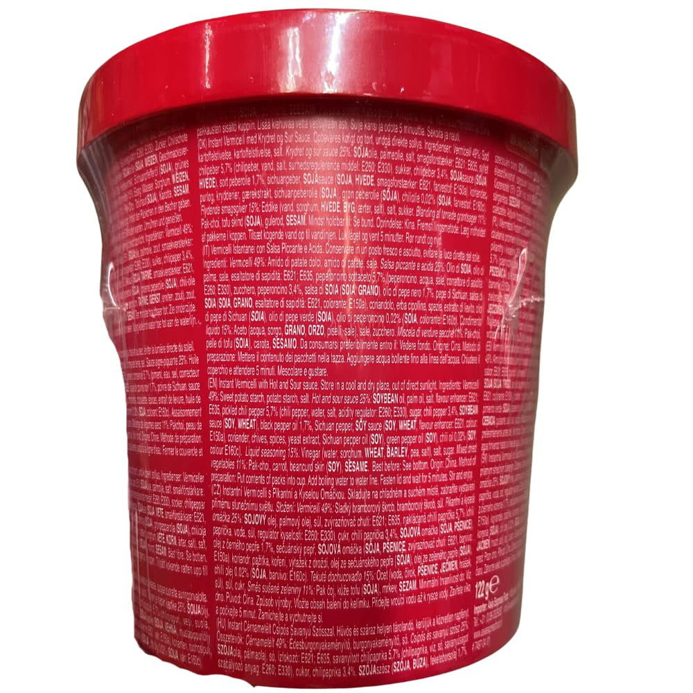 - Instantreisnudeln Heet & Zuur - (1 X 122 G)