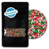 Strooi Hero Nonpareille Twinkle Christmas, 40 gram Hagelslag Naty Shop