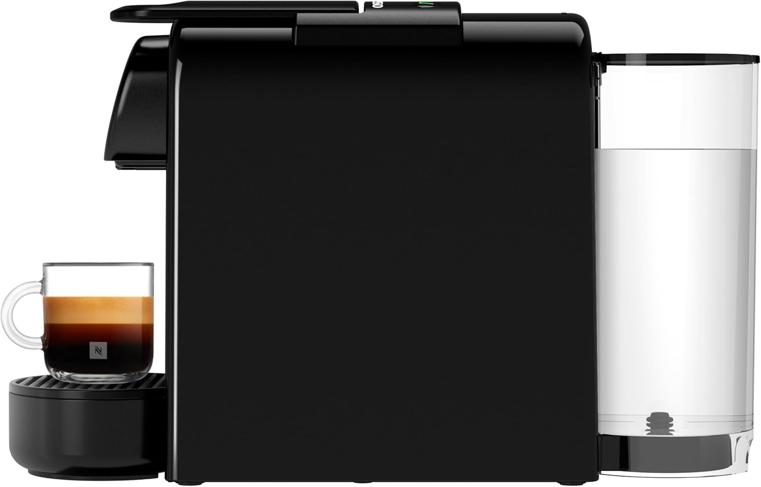 Espressomachine met Nespresso De'Longhi Essenza Mini capsules, zwart | Pompdruk 19 bar | Watertank 0,6 l | Voor espresso en lungo | Kleine espressomachine – Geweldige koffiemomenten | EN85.B