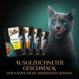 SHEBA Nature's Collection in jus - Nat kattenvoer van hoge kwaliteit, fijne variëteit (MSC) in geportioneerde zakjes - 72 x 85 g