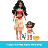 Mattel Disney Moana JBT41 Simea modepop met enkelaccessoire, 5 scharnierende gewrichten en afneembare outfit, filmgeïnspireerd speelgoed JBT41