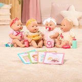 Baby Sweetheart-pop - Bedtijd - 31 cm - Zacht lichaam - Fopspeenaccessoire - Fantasiespel - Speelgoed vanaf 3 jaar