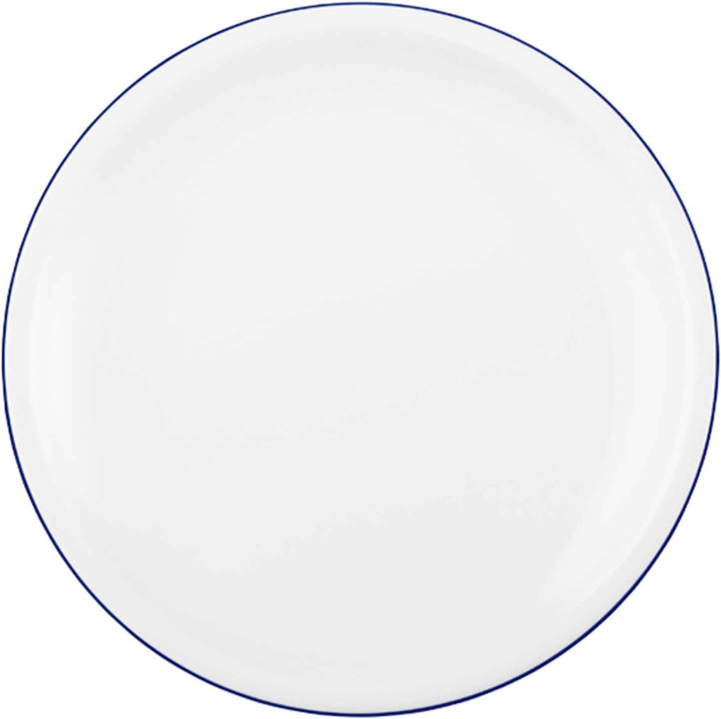 Seltmann Weiden 18-delig Koffieservies | Compact-serie, Blue Edge | De set bestaat uit 6 ontbijtborden, 6 koffiekopjes en 6 schoteltjes, blauw