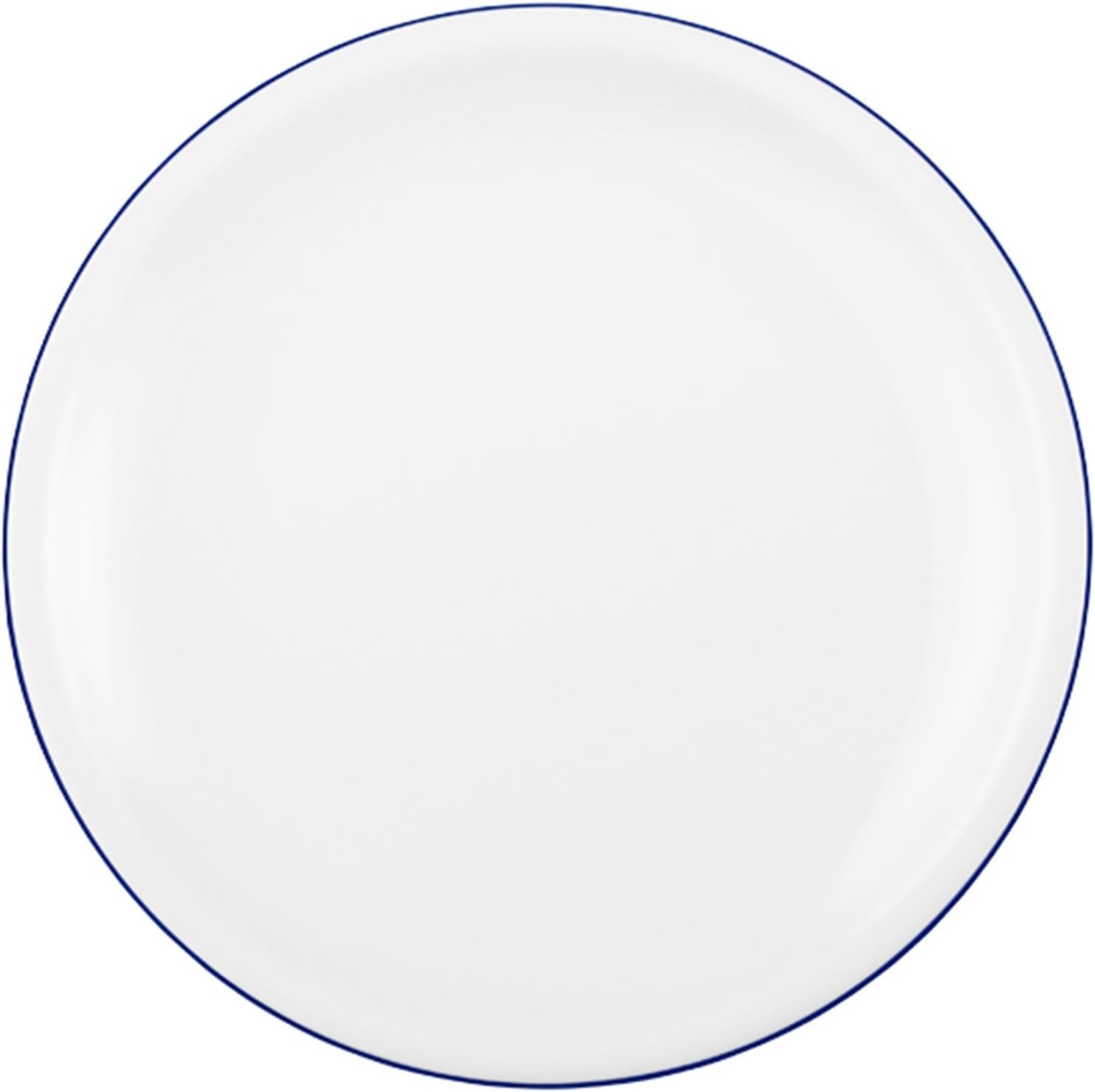 Seltmann Weiden 18-delig Koffieservies | Compact-serie, Blue Edge | De set bestaat uit 6 ontbijtborden, 6 koffiekopjes en 6 schoteltjes, blauw