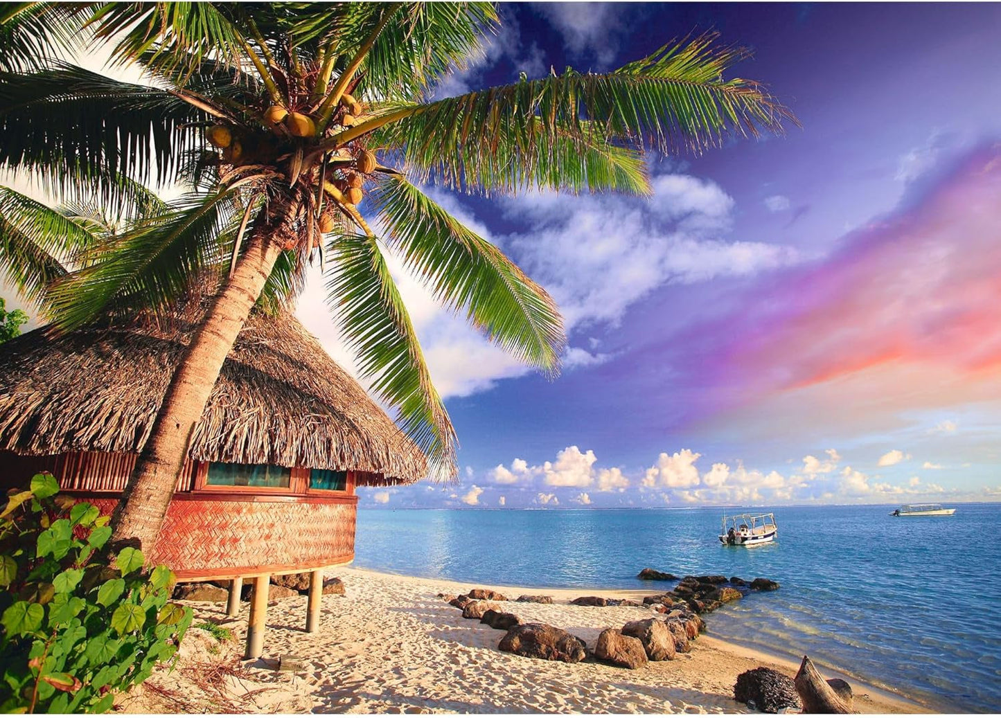 Trefl - Bora-Bora-eiland - puzzel van 500 stukjes - DIY Holiday View-puzzel Creatief entertainment Leuke klassieke puzzel voor volwassenen en kinderen 10+ puzzel Naty Shop