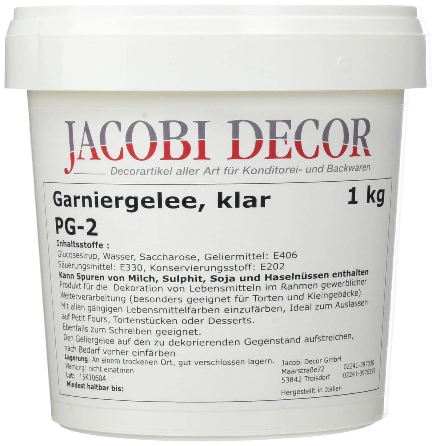 Koudspiegelglazuur, transparant, 1 kg Naty Shop glazuren en decor