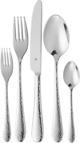 WMF Sitello bestekset voor 6 personen, Cromargan, bestekset 30-delig, monoblokmessen Keuken Naty Shop