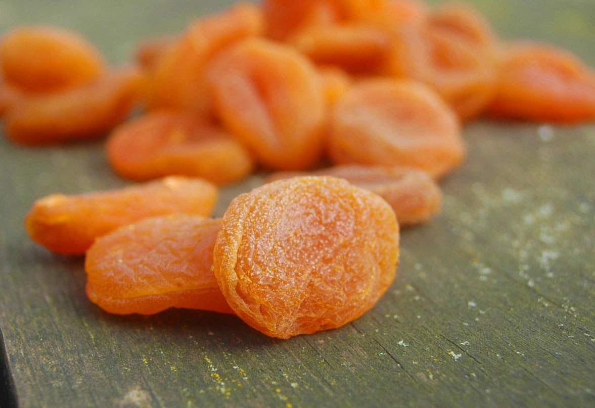 Gele abrikozen - zak van 1 kg Gedroogde producten Naty Shop Standaardtitel