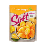 Seeberger Zachte Abrikozen: Heerlijk zachte en sappige abrikozen - zoete en fluweelzachte textuur - geen toegevoegde suikers - gedroogd - ontpit, veganistisch (1 x 200g) Naty Shop Gedehydrateerde Producten 200G (1 pakje)