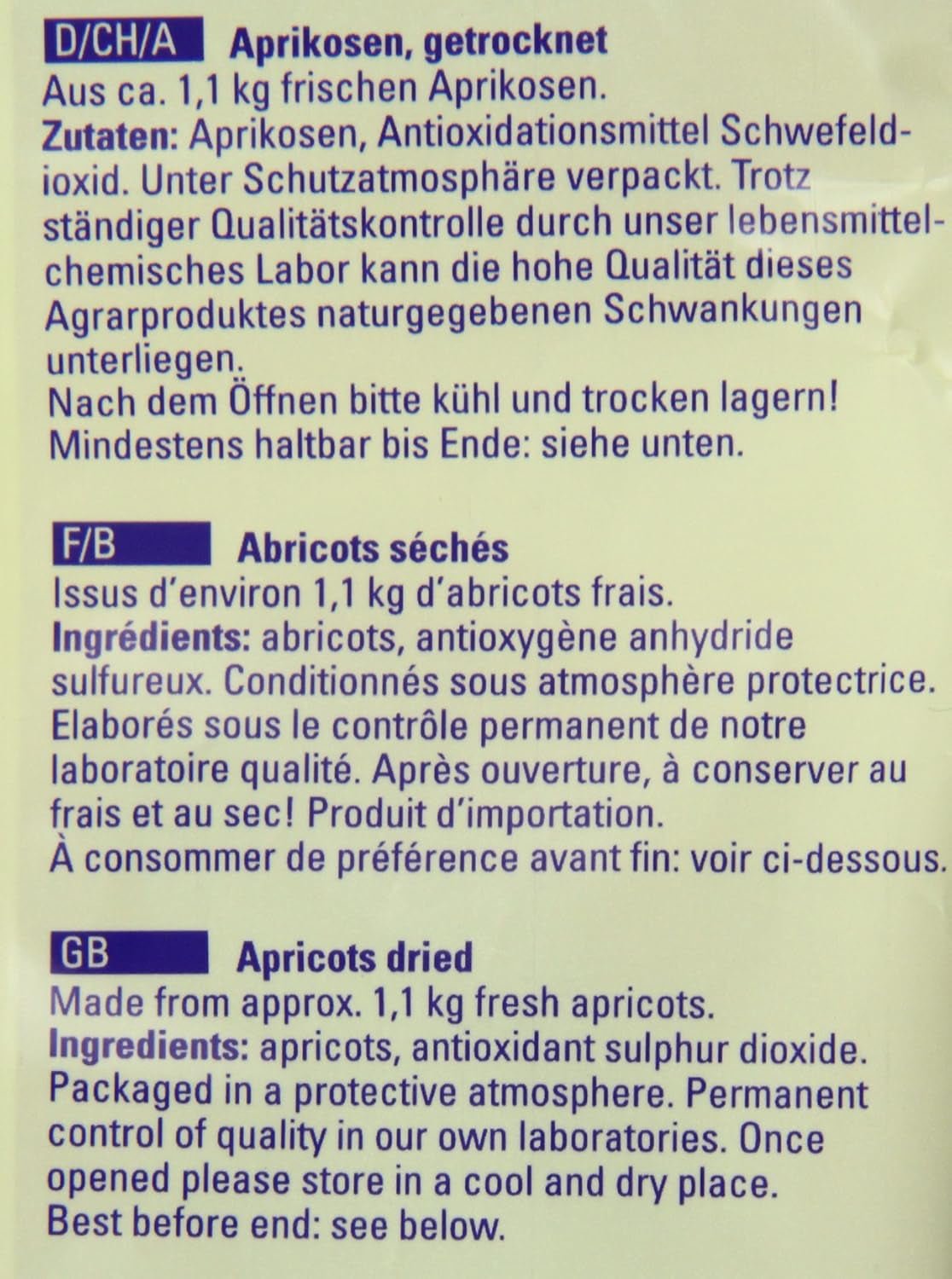 Abrikoos Seeberger 200g Naty Shop gedehydrateerde producten