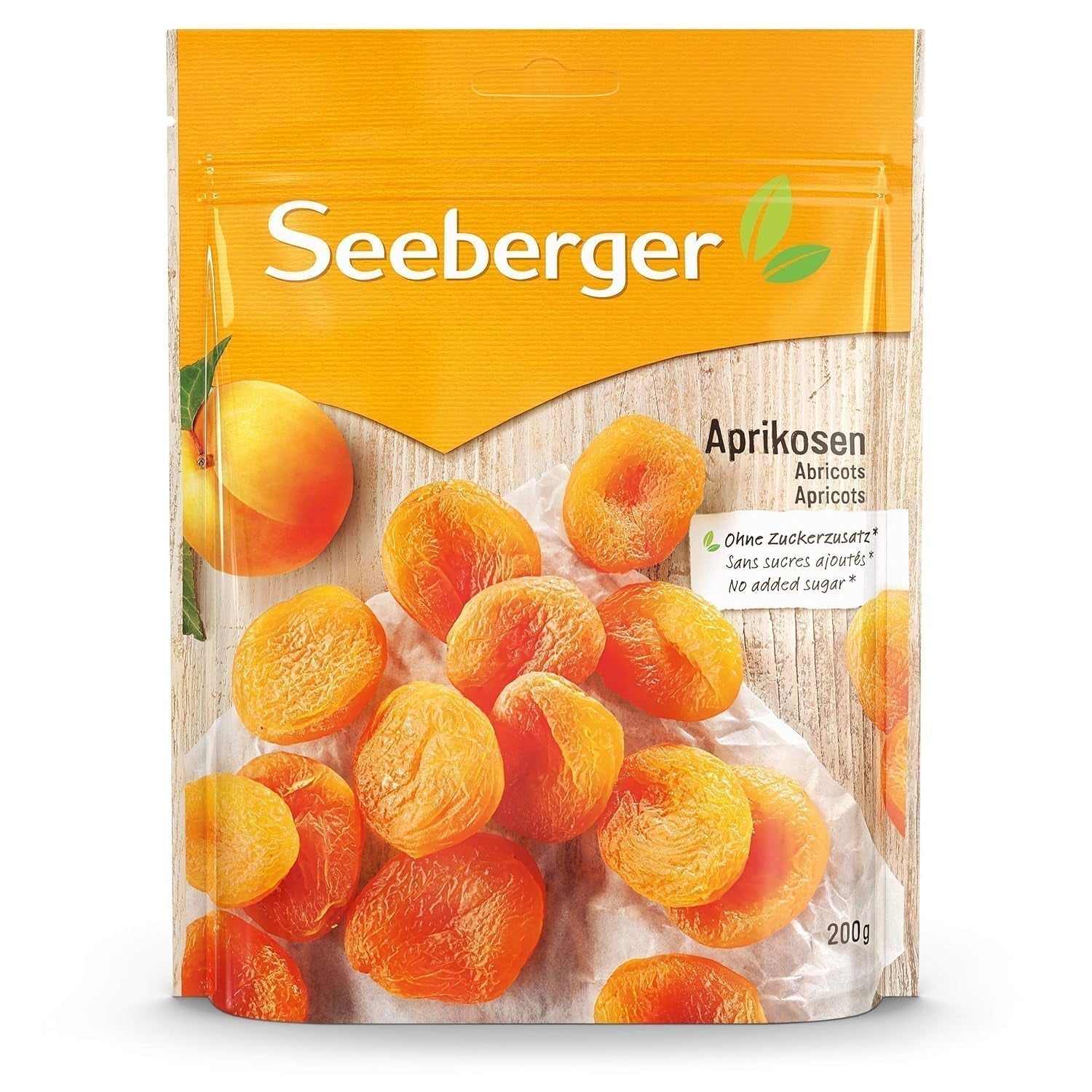 Seeberger abrikozen 200g Naty Shop gedroogde producten 200G