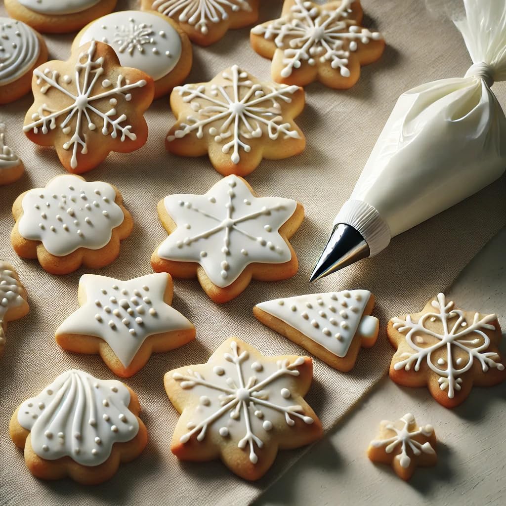 Cake Company Royal Icing 1 pakje (1 x 1000g) I Beste kwaliteit droge taartdecoratiemix I Voor glazuur en fijne lijntjes I Glutenvrij I Perfect voor taarten en cupcakes Naty Shop Suikerpasta