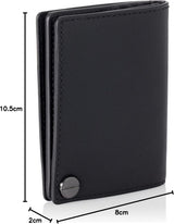 Calvin Klein CK CLEAN PQ COVERED CARDHOLDER Portemonnee voor heren, zwart (Ck Black), OS Wallet Heren Naty Shop