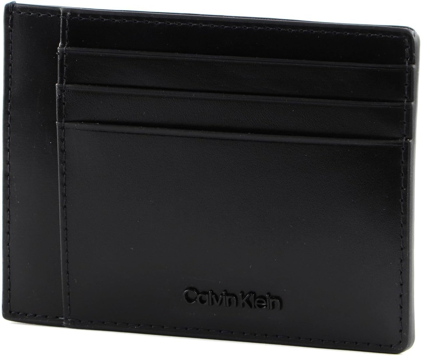 Calvin Klein CK MEDIAN ID CARDHOLDER herenportemonnee, zwart (Ck Black), OS herenportemonnee Naty Shop standaardtitel