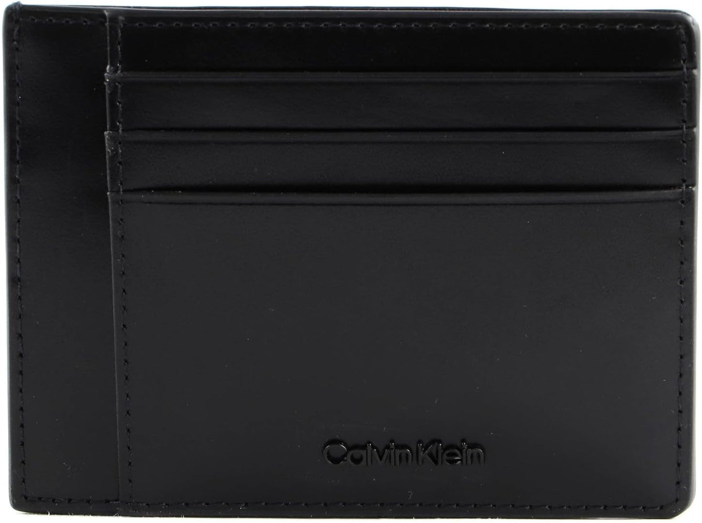 Calvin Klein CK MEDIAN ID CARDHOLDER portemonnee voor heren, zwart (Ck Black), OS herenportemonnee Naty Shop