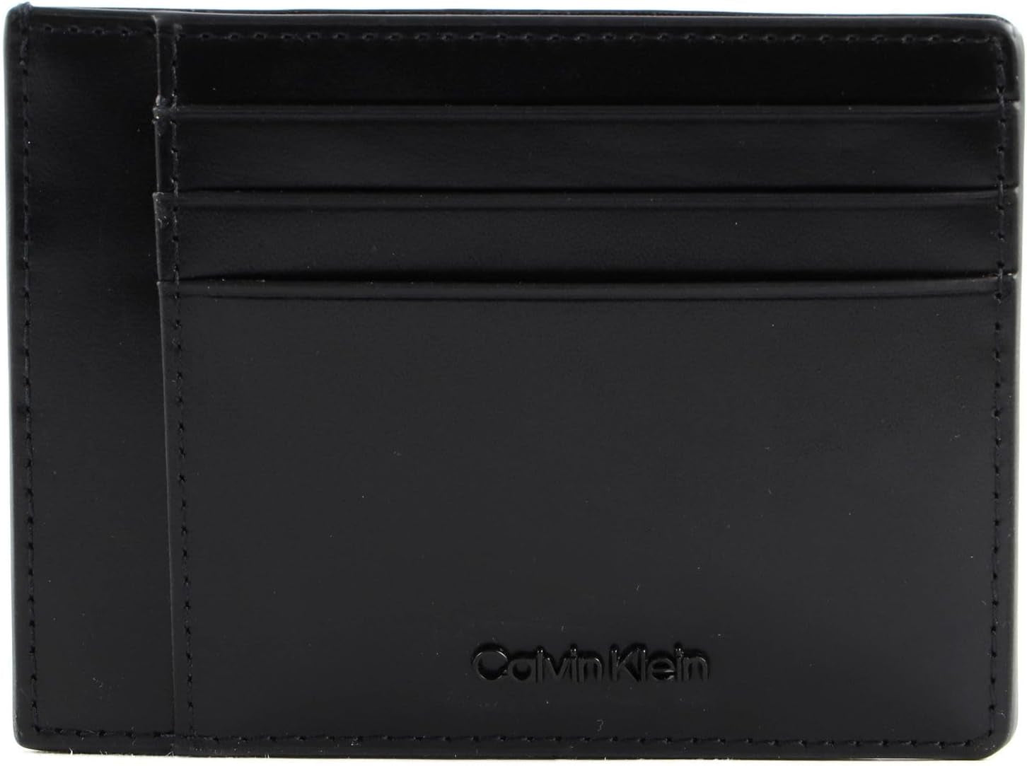 Calvin Klein CK MEDIAN ID CARDHOLDER portemonnee voor heren, zwart (Ck Black), OS herenportemonnee Naty Shop